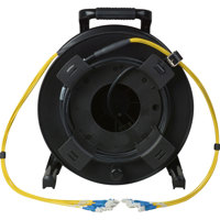 

Camplex 1250' 8-Channel LC Single-Mode Fiber Optic Tactical Snake on Reel Cable, Standard