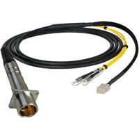 

Camplex 6' LEMO PBW to Duplex ST and 6-Pin AMP Power In-Line SMPTE Hybrid Fiber Optic Breakout Cable