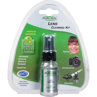 

Purosol Multi Purpose Optical Lens Cleaning Kit: 1.0 Oz. Pump Spray Lens CleanerBottle & 6x6" Microfiber Cleaning Cloth