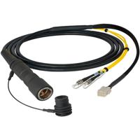 

Camplex 6' LEMO PUW to Duplex ST and 6-Pin AMP Power In-Line SMPTE Hybrid Fiber Optic Breakout Cable