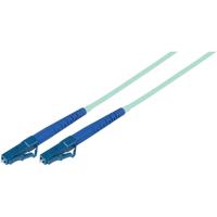 

Camplex OM3 1m (3.28') 50/125u 10-Gig Multimode Simplex LC to LC Fiber Optic Patch Cable, Aqua