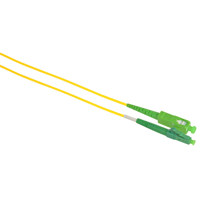 

Camplex 16.4' 9/125 Singlemode Simplex APC SC to APC LC Fiber Optic Patch Cable, Yellow