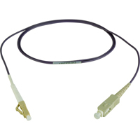 

Camplex 32.8' OM4 10/40/100G Multimode Simplex LC to SC Fiber Optic Patch Cable, Purple