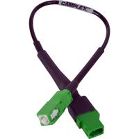 

Camplex HF-SM-ALCF-ASCM APC LC Female to APC SC Male Singlemode Fiber Optic Tactical Adapter, 6"