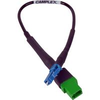 

Camplex HF-SM-ALCF-LCM APC LC Female to UPC LC Male Singlemode Fiber Optic Tactical Adapter, 6"