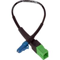 

Camplex HF-SM-ASCF-LCM APC SC Female to UPC LC Male Singlemode Fiber Optic Tactical Adapter, 6"