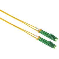 

Camplex 16.4' Singlemode Duplex APC LC to APC LC Fiber Optic Patch Cable, Yellow