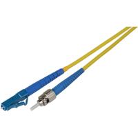 

Camplex 1m/3.28' 9u/125u Singlemode Simplex ST to LC Fiber Optic Patch Cable, Yellow