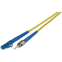 

Camplex 5m/16.40' 9u/125u Singlemode Simplex ST to LC Fiber Optic Patch Cable, Yellow