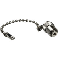 

Camplex ST Fiber Connector Metal Dust Cap with Chain for Chassis
