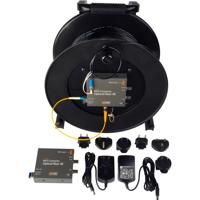 

Camplex Tac-N-Go 4K/6G-SDI Fiber Optic Converter/Extender and 1000' Tactical Fiber Cable Reel