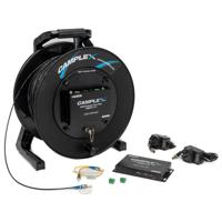 

Camplex CMX-TACNGO 4K HDMI 2.0 EDID 1000' Fiber Optic Extender with RS-232 Tactical Cable Reel System