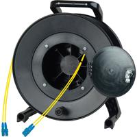 

Camplex 2-Channel Singlemode Fiber Optic Tactical Snake on Reel with LC Connectors, 1250'