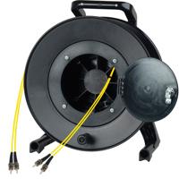 

Camplex 2-Channel Singlemode Fiber Optic Tactical Snake on Reel with ST Connectors, 750'