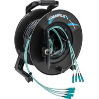 

Camplex 250' 4-Channel SC Multimode OM3 Fiber Optic Tactical Snake Cable On Reel
