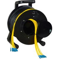 

Camplex 1250' 8-Channel LC Single-Mode Fiber Tactical Snake Reel