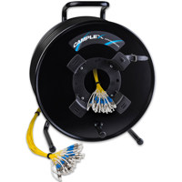 

Camplex 500' 24-Channel ST Singlemode Tactical Fiber Optic Cable on Reel