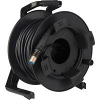 

Camplex 150' 4-Channel opticalCON QUAD Multimode Xtreme Fiber Optic Tactical Snake Cable Reel
