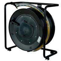 

Camplex 500' 4-Channel ST Singlemode Fiber Optic Tactical Snake Cable Reel with Protective Pulling Sleeve