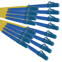 

Camplex 1250' 8-Channel OM3 Single Mode Fiber Optic Tactical Snake Cable with LC Connector