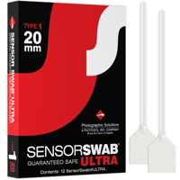 

Photographic Solutions Sensor Swabs #1, for the Kodak DCS, Fujifilm S1, S2 & S3 and Canon 1D Digital Cameras, 12 Pack.