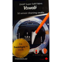 

Visible Dust DHAP Super Soft Fabric Sensor Cleaning VSwabs, 1.0x/24mm Wide, 50 Pieces
