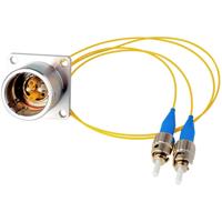 

Camplex 12" LEMO EDW to Duplex LC Internal Distribution SMPTE Hybrid Fiber Optic Breakout Cable