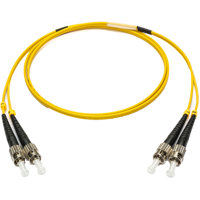 

Camplex 9.84' 9/125 Singlemode Duplex ST to ST Armored Fiber Optic Patch Cable, Yellow
