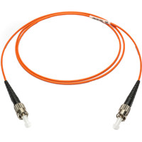 

Camplex 3.28' OM1 62/125 Multimode Simplex ST to ST Armored Fiber Optic Patch Cable, Orange