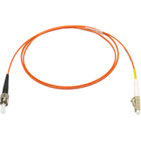 

Camplex 9.84' OM1 62/125 Multimode Simplex ST to LC Armored Fiber Optic Patch Cable, Orange