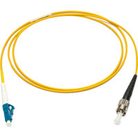 

Camplex 6.56' 9u/125u Singlemode Simplex ST to LC Armored Fiber Optic Patch Cable, Yellow