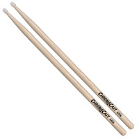 

ChromaCast 5A USA Hickory Nylon Tipped Drumsticks, Natural