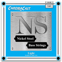 

ChromaCast Nickel Steel Light Gauge 4-String Bass Guitar Strings, 40-100
