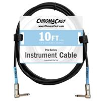 

ChromaCast Pro Series 10' Angle to Angle Instrument Cable, 23AWG, Daphne Blue