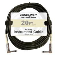 

ChromaCast Pro Series 20' Angle to Angle Instrument Cable, 23AWG, Vanilla Cream