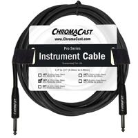 

ChromaCast Pro Series 15' Straight to Straight Instrument Cable, 23AWG, Black