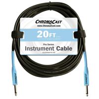 

ChromaCast Pro Series 20' Straight to Straight Instrument Cable, 23AWG, Daphne Blue