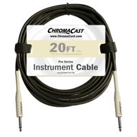 

ChromaCast Pro Series 20' Straight to Straight Instrument Cable, 23AWG, Vanilla Cream