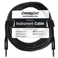 

ChromaCast Pro Series 25' Straight to Straight Instrument Cable, 23AWG, Black