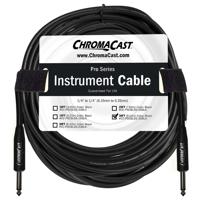 

ChromaCast Pro Series 30' Straight to Straight Instrument Cable, 23AWG, Black