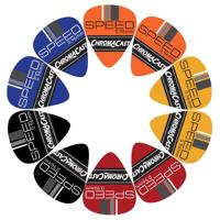 

ChromaCast Speed Series Assorted Color Celluloid Guitar Pick, 10 Pack, Heavy (0.96mm)