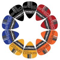 

ChromaCast Speed Series Assorted Color Celluloid Guitar Pick, 10 Pack, Medium (0.71mm)