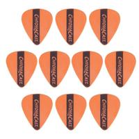 

ChromaCast Durapicks Delrin Guitar Pick, Light (0.60mm), 10 Pack, Orange