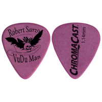 

ChromaCast Robert "VuDu Man" Sarzo Signature 1.14mm Delrin Dura Picks, 10 Pack