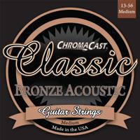 

ChromaCast Classic Bronze Acoustic Guitar Strings, Medium .013-.056
