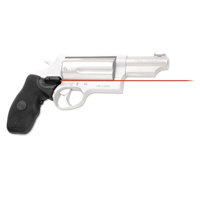 

Crimson Trace Rubber Overmold Red Lasergrip Set with Front Activation for the Taurus Judge & Tracker Revolvers.