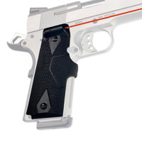 

Crimson Trace Polymer with Rubber Overmold Red Lasergrip Set with Front Activation for 1911 Series Semi-Automatic Pistols by Many Manufacturers.