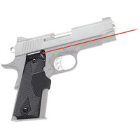 

Crimson Trace P4 Pro-Custom Lasergrip Red Laser Sight for 1911 Full-Size Pistols, Carbon Fiber