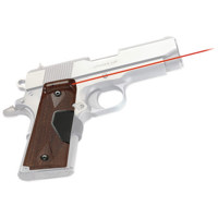 

Crimson Trace P16 Pro-Custom Lasergrip Red Laser Sight for Many 1911 Pistols, Walnut