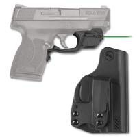 

Crimson Trace Laserguard Green Laser Sight & IWB Holster for Smith & Wesson's M&P Shield .45 ACP Pistol